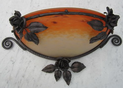 art nouveau Noverdy wall light