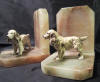 antique Vienna, Wiener cold painted bookends