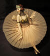 Art deco porcelain half doll spy Mata Hari,Fasold & Stauch