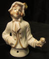 petite porcelain half doll, Carl Scheidig