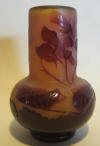 Small cameo glass Gallé vase