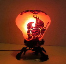 antique nightlight by Le Verre Francais