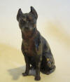 antique Vienna Wiener bronze dog