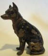 antique Vienna Wiener bronze dog