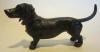 antique Vienna Wiener bronze, dachshund