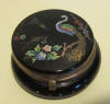  enamelled art nouveau glass pilllbox