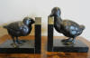 pair of art deco bookends