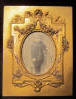 antique bronze picture frame