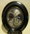 Mourning frame, Victorian memento mori, with hair work