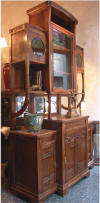 Big art nouveau cabinet