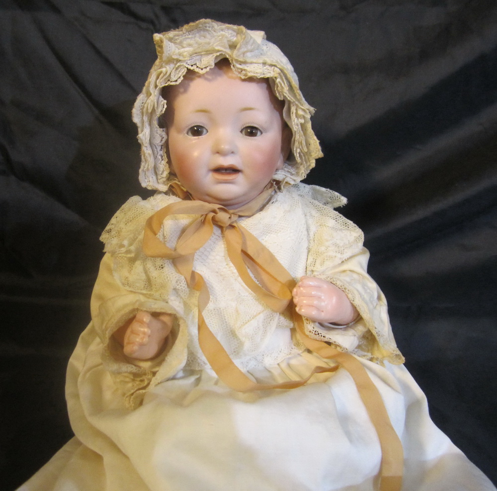 antique Kestner character doll; caracter baby
