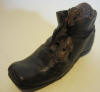 Victorian terra cotta old shoe with mice!  19th century
